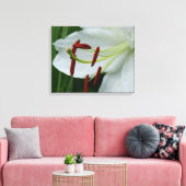 Pure Lily 20 x 16 Canvas Print (Insitu (Woonkamer))