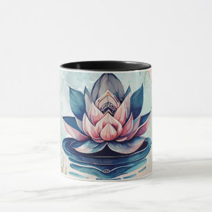 Pure Lotus Harmony – Zachte Bloemengeur Mok