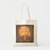 Pure Maple Tree Syrup Budget Tas (Voorkant)