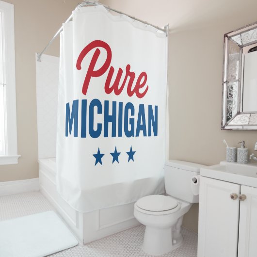 Pure Michican Classic Douchegordijn (In situ)