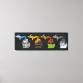 Pure Michigan Four Seasons Canvas Afdruk (Voorkant)