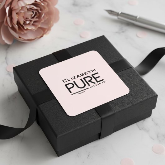 Pure Michigan gepersonaliseerde Sticker