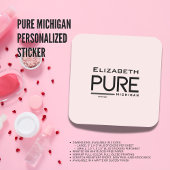 Pure Michigan gepersonaliseerde Sticker