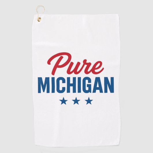 Pure Michigan Golf Handdoek (Voorkant)