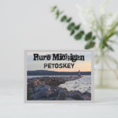 Pure Michigan Petoskey Briefkaart (Staand voorkant)