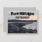 Pure Michigan Petoskey Briefkaart (Voorkant / Achterkant)