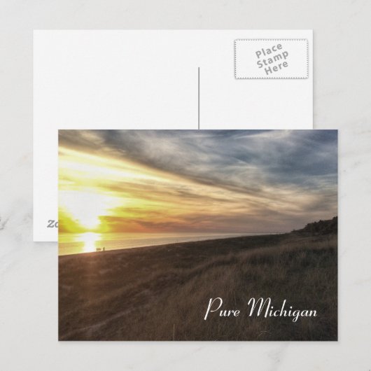 Pure Michigan Postacrd Briefkaart (Voorkant / Achterkant)
