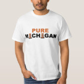 Pure Michigan: wegenbouw T-shirt (Voorkant)