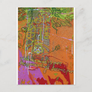 "Pure Mind" Briefkaart