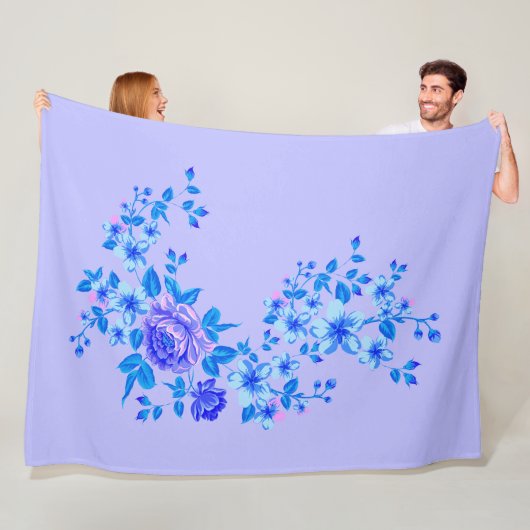 Pure Natuur - Zomer van de Rozen 3 Fleece Deken (In situ)