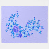 Pure Natuur - Zomer van de Rozen 3 Fleece Deken (Voorkant (Horizontaal))