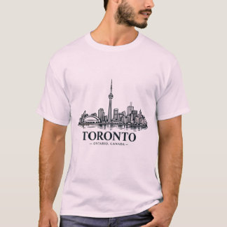 Pure North: Toronto Skyline Apparel T-shirt