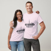 Pure North: Toronto Skyline Apparel T-shirt (Unisex)