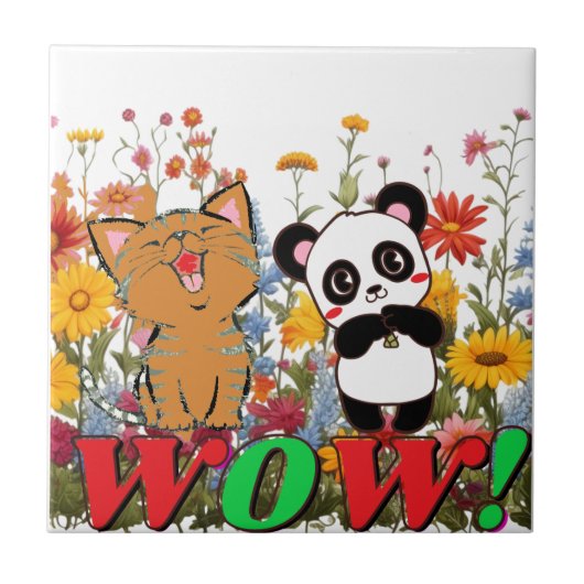 Pure onschuld tegeltje (Voorkant)