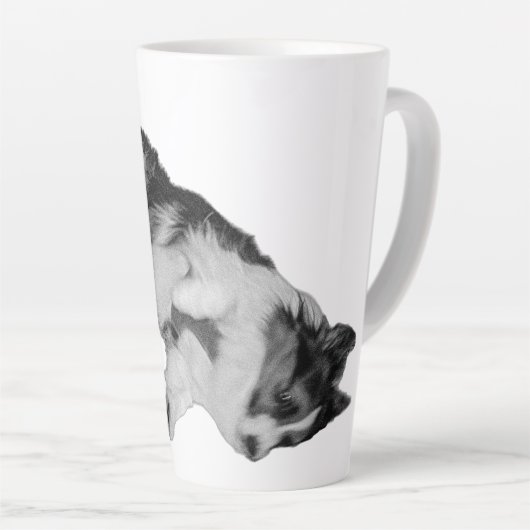 Pure ontspanning latte mok (Rechterhoek)