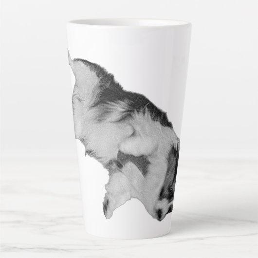 Pure ontspanning latte mok (Voorkant)