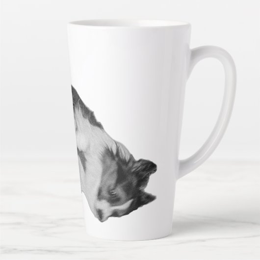 Pure ontspanning latte mok (Rechts)