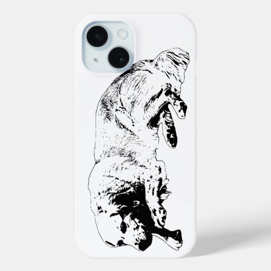 Pure Outline Steadiness Brings Clarity  Case-Mate iPhone Case (Achterkant)