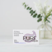 Pure Paisley Logo, Dena Freeman, 228 3rd Ave. N. Visitekaartje (Staand voorkant)