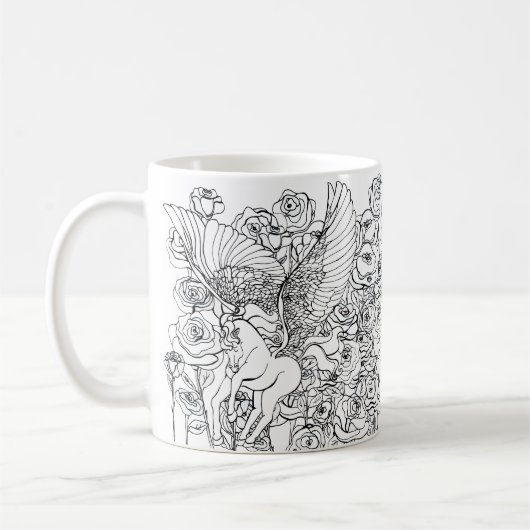 Pure Pegasus Koffiemok (Links)