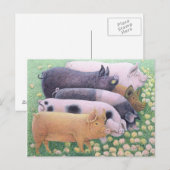 Pure Pleasure Briefkaart (Voorkant / Achterkant)