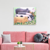 Pure Pleasure Canvas Afdruk (Insitu (Woonkamer))