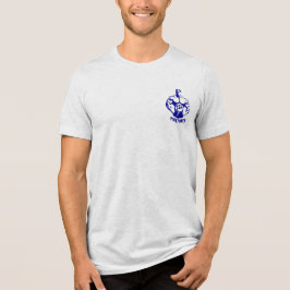 Pure Power Bodybuilding Grafisch - Silhouette Gym Tri-Blend Shirt