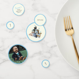 Pure Puppy | Dogs Blue Birthday Party Photo Decor Confetti