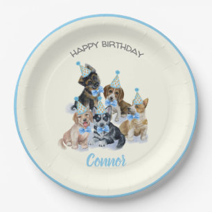 Pure Puppy   Dogs Theme Birthday Party Supply Papieren Bordje