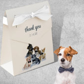 Pure Puppy | Zwart Stropdas Elegant Cute Baby show Bedankdoosjes