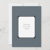 Pure Puppy | Zwart Stropdas Elegant Cute Baby show Kaart (Achterkant)