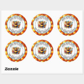 Pure Raw Organic Honey Gemaakt met Love Food Label (Vel)