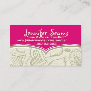 Pure Romance Consultant Visitekaartjes