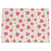 Pure roze kleurenpatroon groot cadeauzakje (Voorkant)