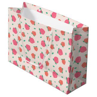 Pure roze kleurenpatroon groot cadeauzakje