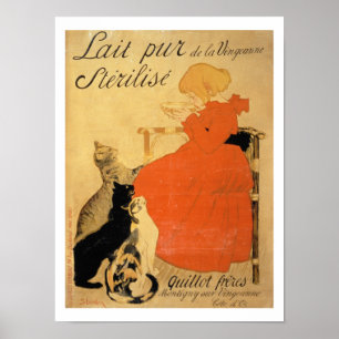 "Pure Sterilized Milk from La Vingeanne", 1894 (co Poster