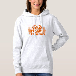 Pure Strength Logo Powerlifting - Gouden Editie Kl Hoodie