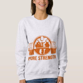 Pure Strength Powerlifting Logo – Gold Edition Gym Trui
