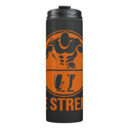 Pure Strength Powerlifting Logo – Gouden Editie Gy Thermosbeker