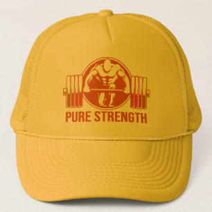 Pure Strength Powerlifting Logo – Gouden Editie Gy Trucker Pet