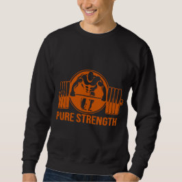Pure Strength Powerlifting Logo – Gouden Editie Gy Trui