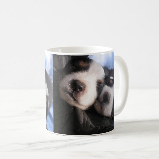 Pure tevredenheid koffiemok (Voorkant rechts)