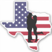 Pure Texan Sticker (Voorkant)
