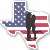 Pure Texan Sticker (Voorkant)