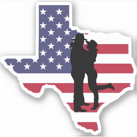 Pure Texan Sticker (Voorkant)