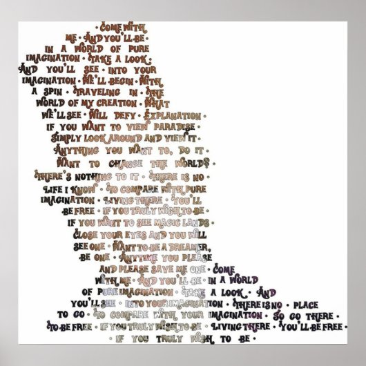 Pure verbeelding poster (Voorkant)