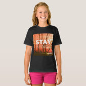 Pure vibes, blijf altijd natuurlijk t-shirt (Voorkant volledig)