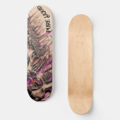 Pure Vloeibare elektrische gitaar Persoonlijk Skateboard (Voorkant)