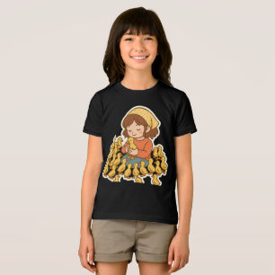 Pure vreugde met kleine eendjes 🐥💛" Tri-Blend shirt