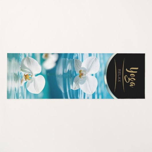 Pure Water Petals - Yoga Mat (Voorkant (horizontaal))